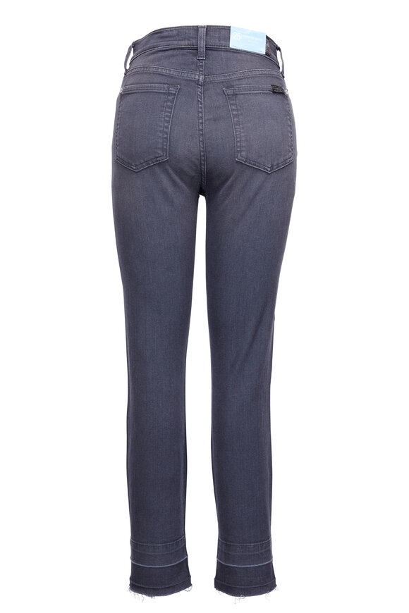 7 For All Mankind - Roxanne Grey Released Hem Ankle Pant
