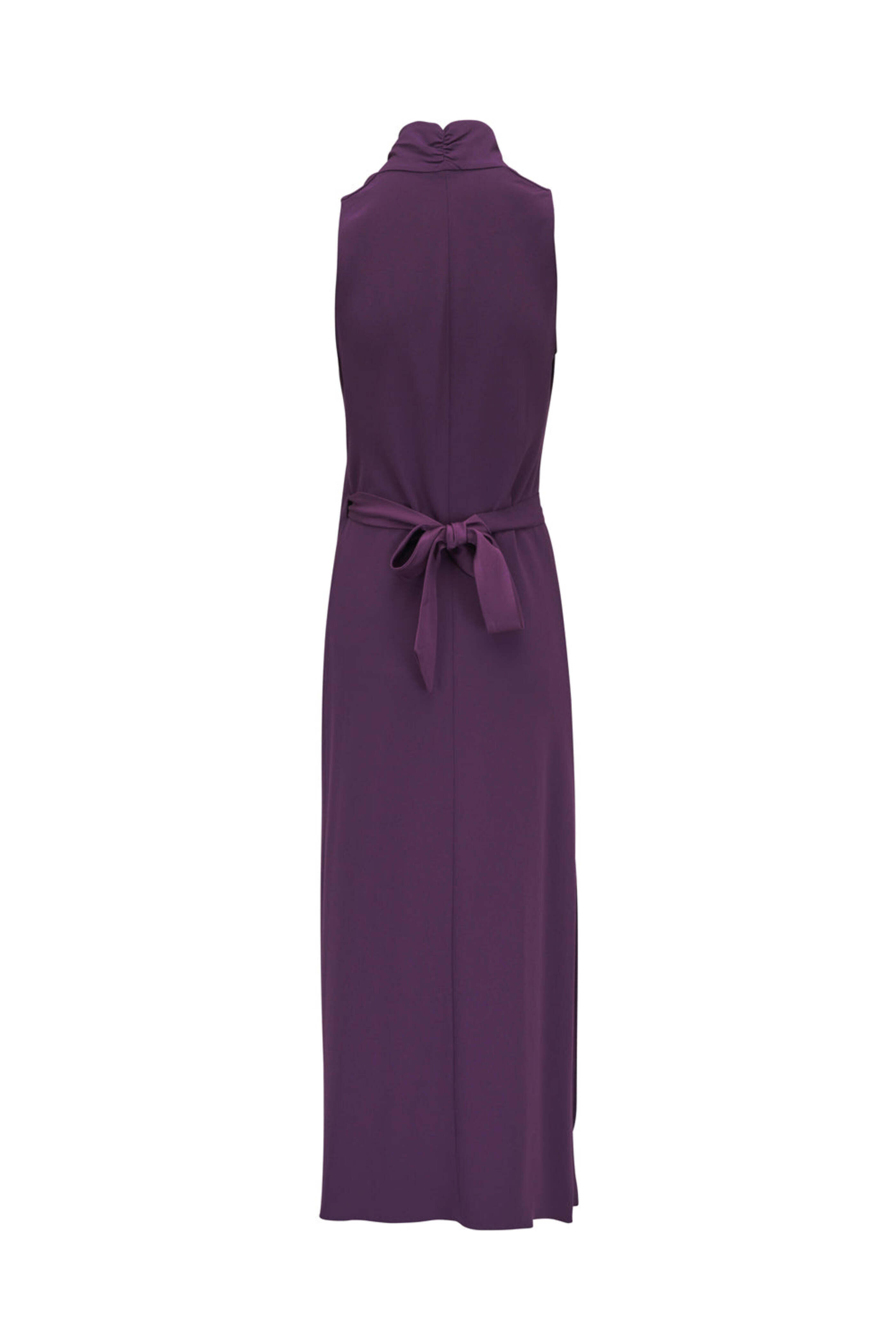 Peter Cohen - Plum Long Apres Wrap Dress