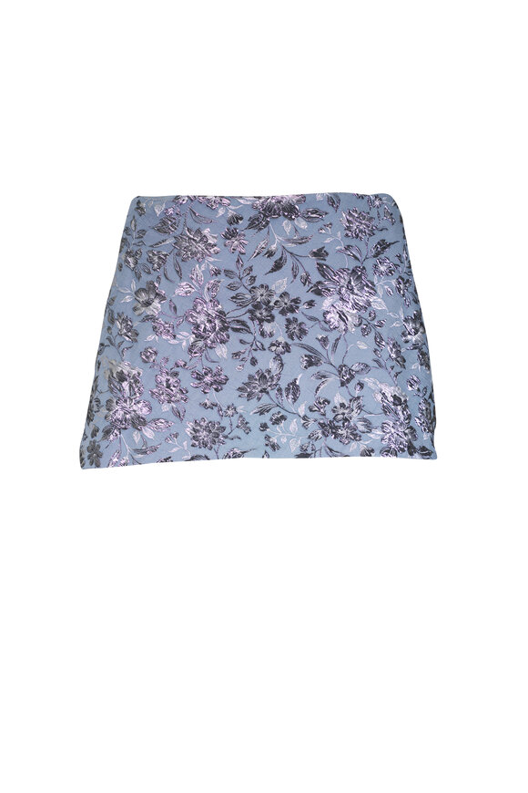 Sachin Babi Metallic Cloque Hug Shawl - view 2