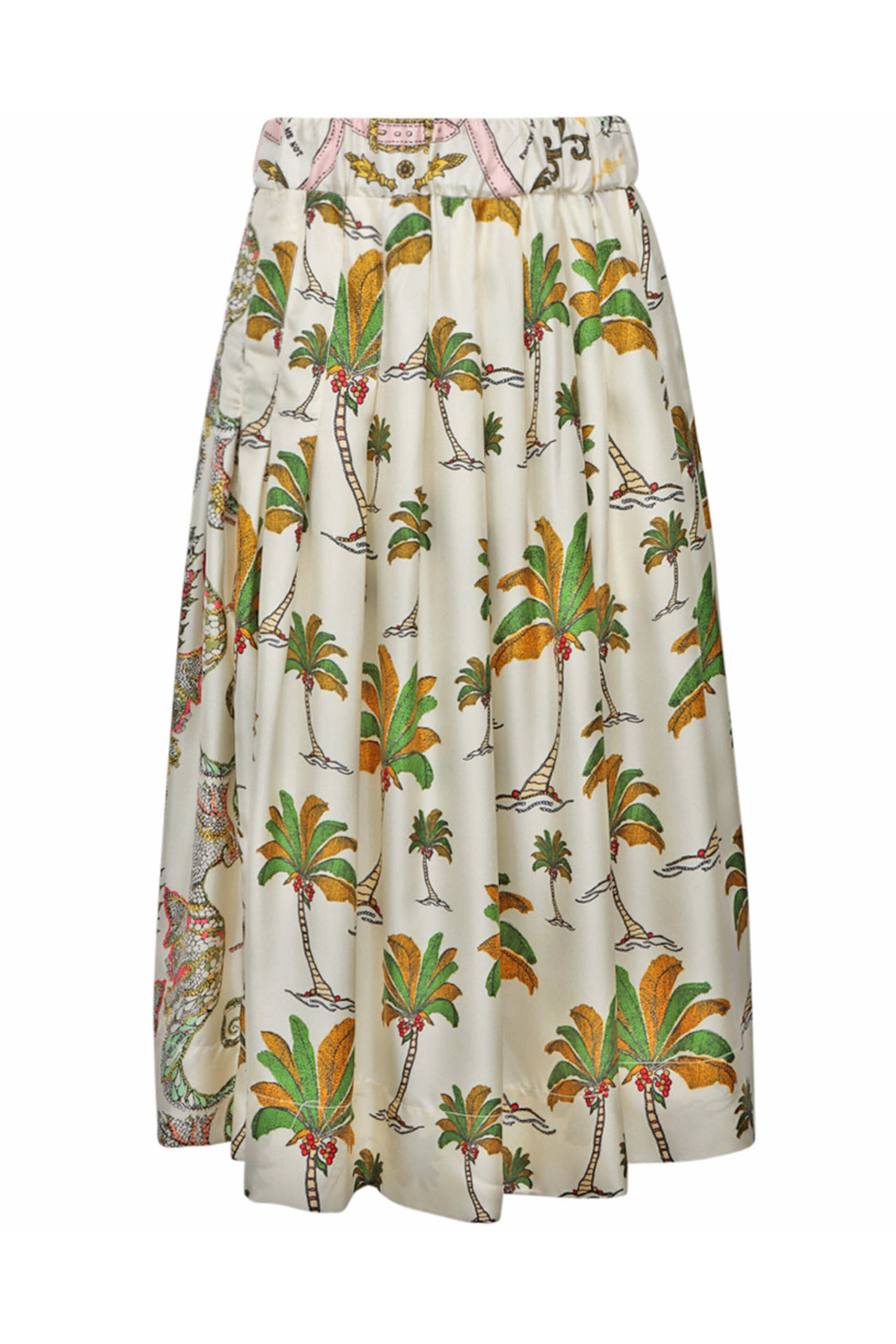 La Prestic Ouiston - Palmier Ecru Venise Skirt