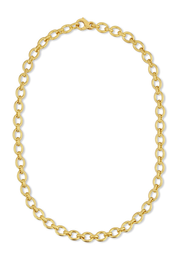 Aaron Henry 18k Yellow Gold Cable Link Necklace - view 1