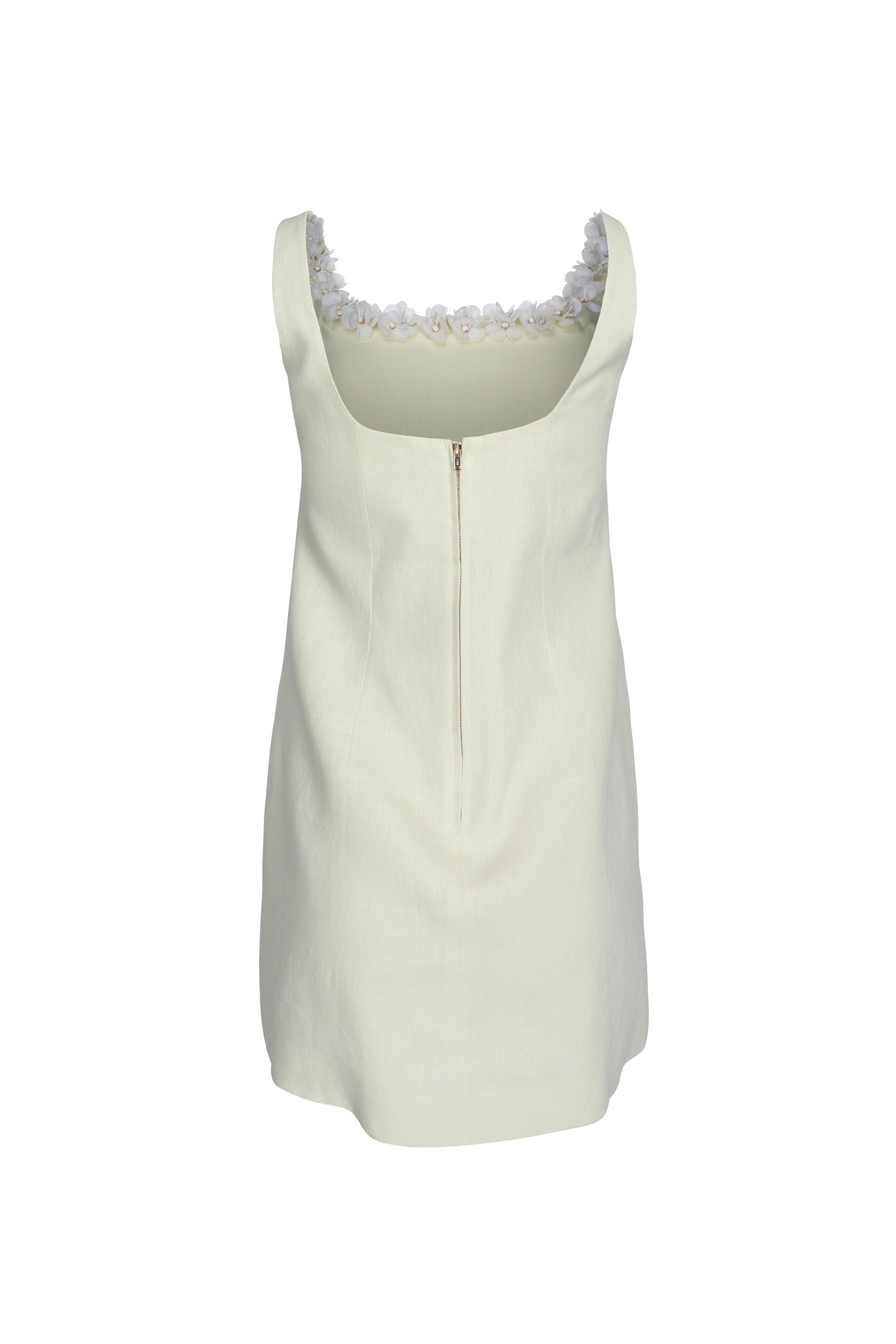 Oroton - Lemon Embellished Shift Dress