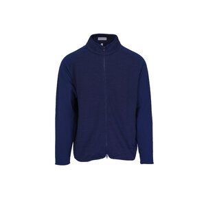 Peter Millar - Vista Navy Blue Full Zip Jacket | Mitchell Stores
