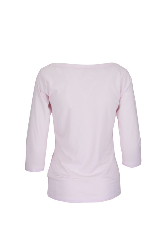 Majestic Antique Rose Boatneck Shirt - view 2