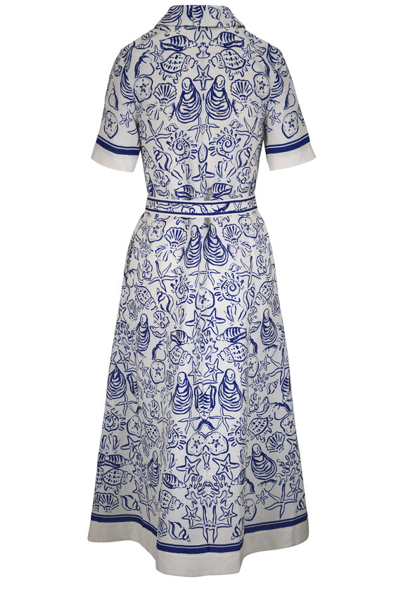 Simkhai Audria Blueberry Belted Midi Dress - view 4