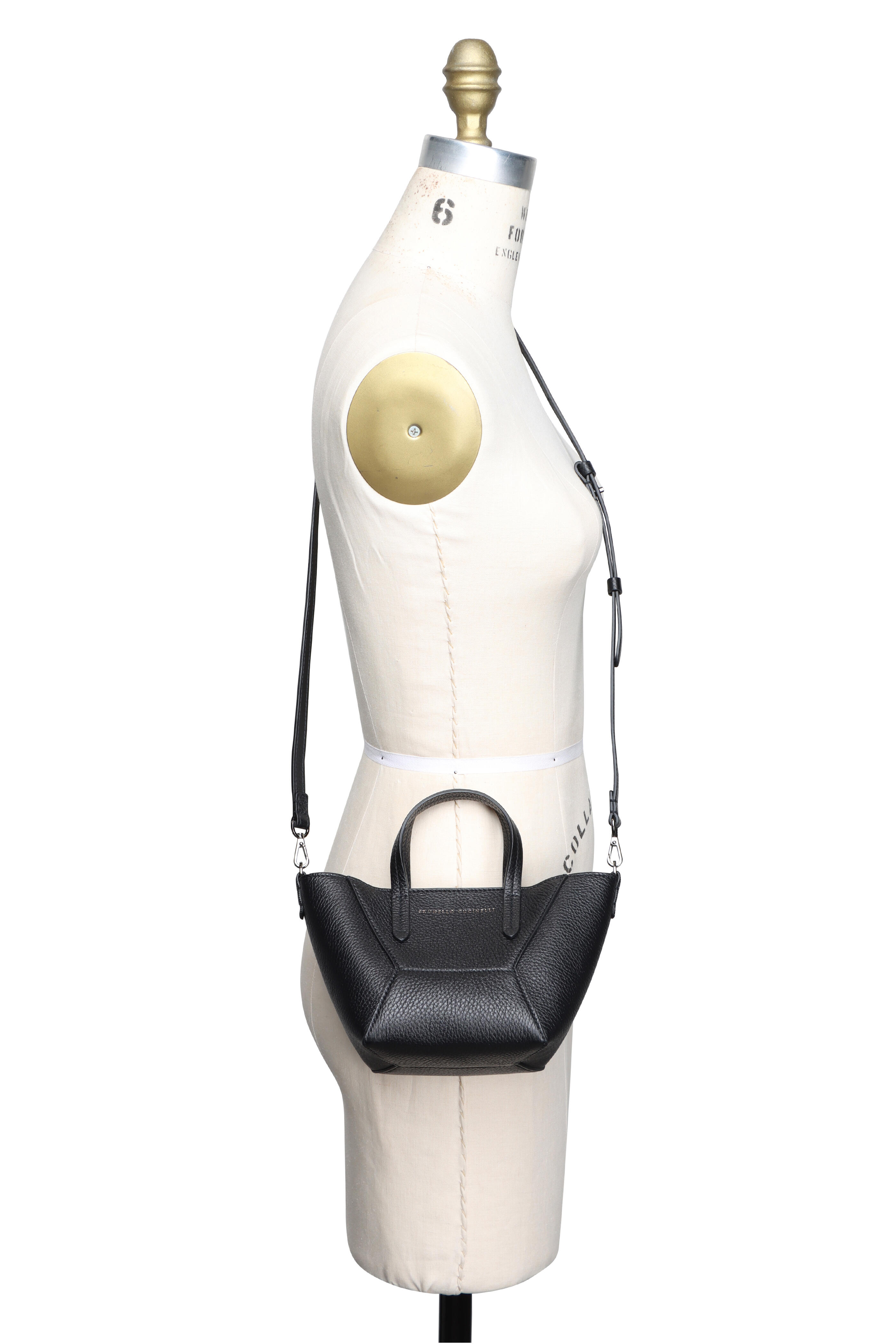 Brunello Cucinelli - Mini Duo Black Monili Shopper Tote