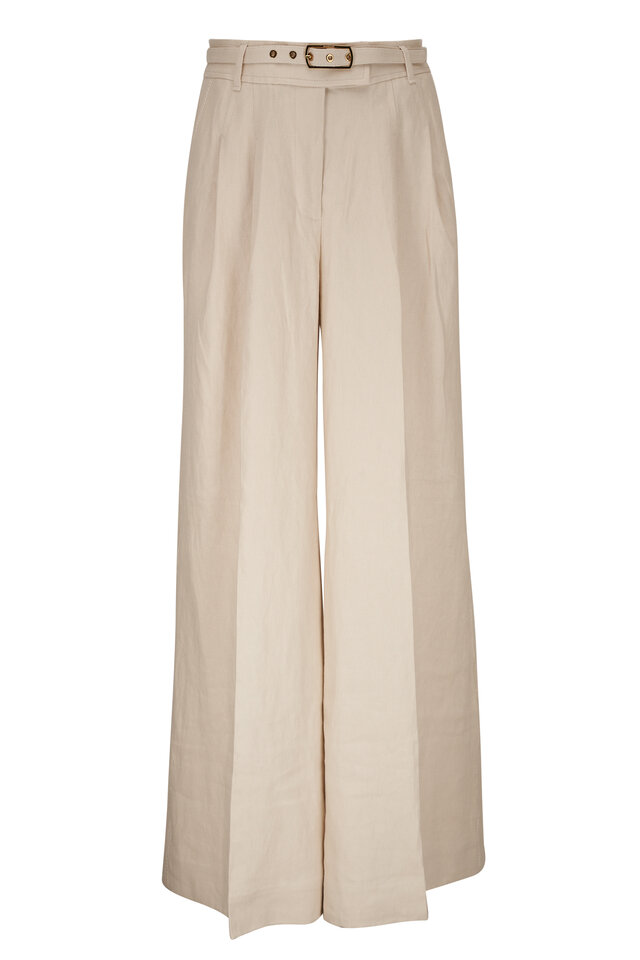 Dorothee Schumacher - Slouchy Coolness Warm Beige Shimmering Pant
