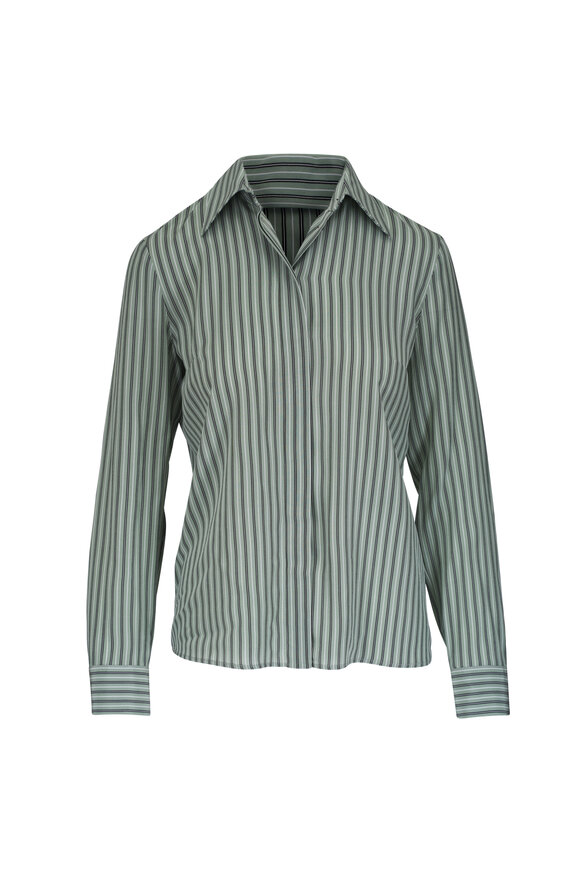 Bottega Veneta - Green Tassel One-Shoulder Top | Mitchell Stores