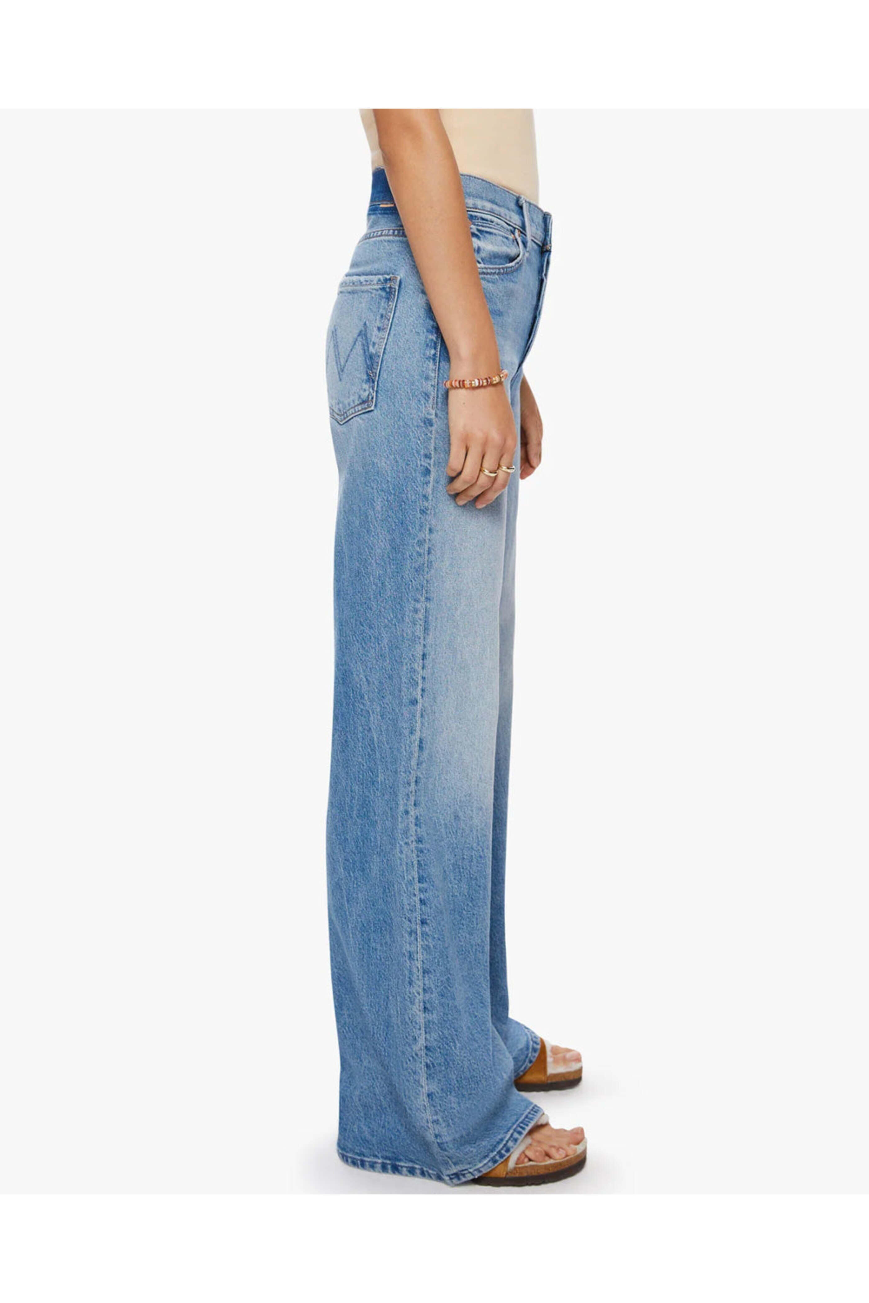 Mother - The Ditcher Roller Sneak Jean in Psych