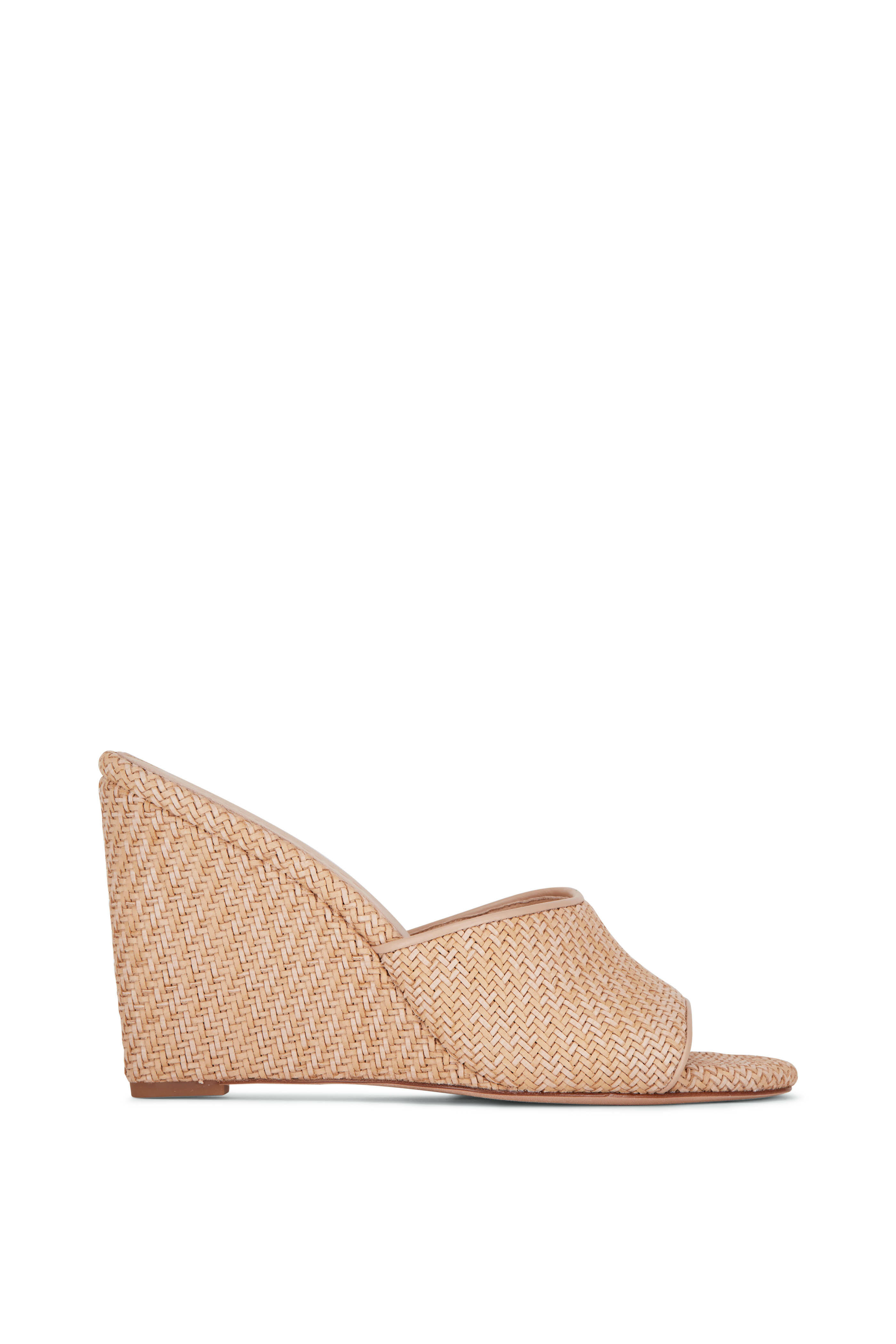 Veronica Beard - Dali Natural Raffia Wedge