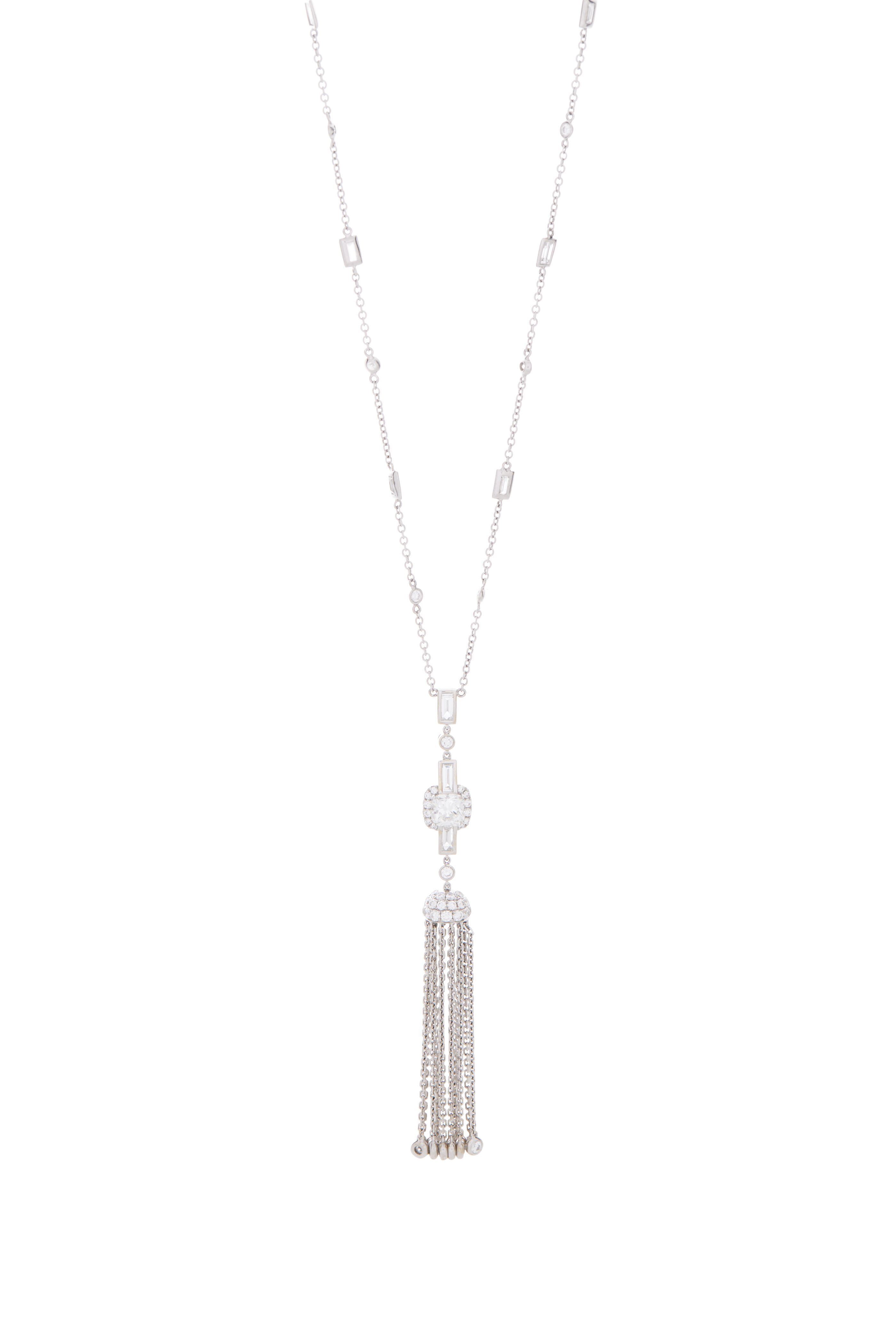 Maria Canale - Tassel Pendant Necklace 