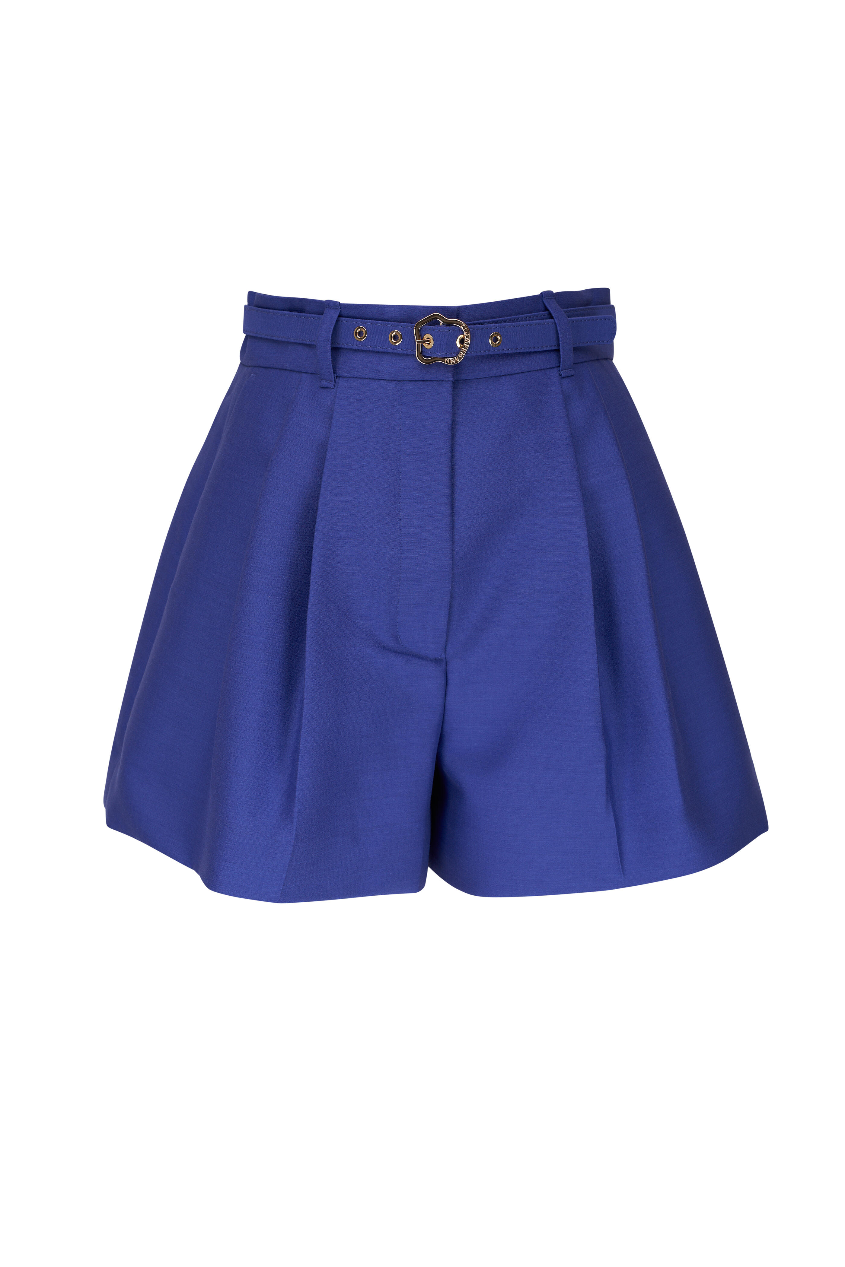 ショートパンツ Zimmermann Periwinkle Blue Everley Shorts Buy Zimmermann Blue Everley Lace-trim Shorts in Linen for