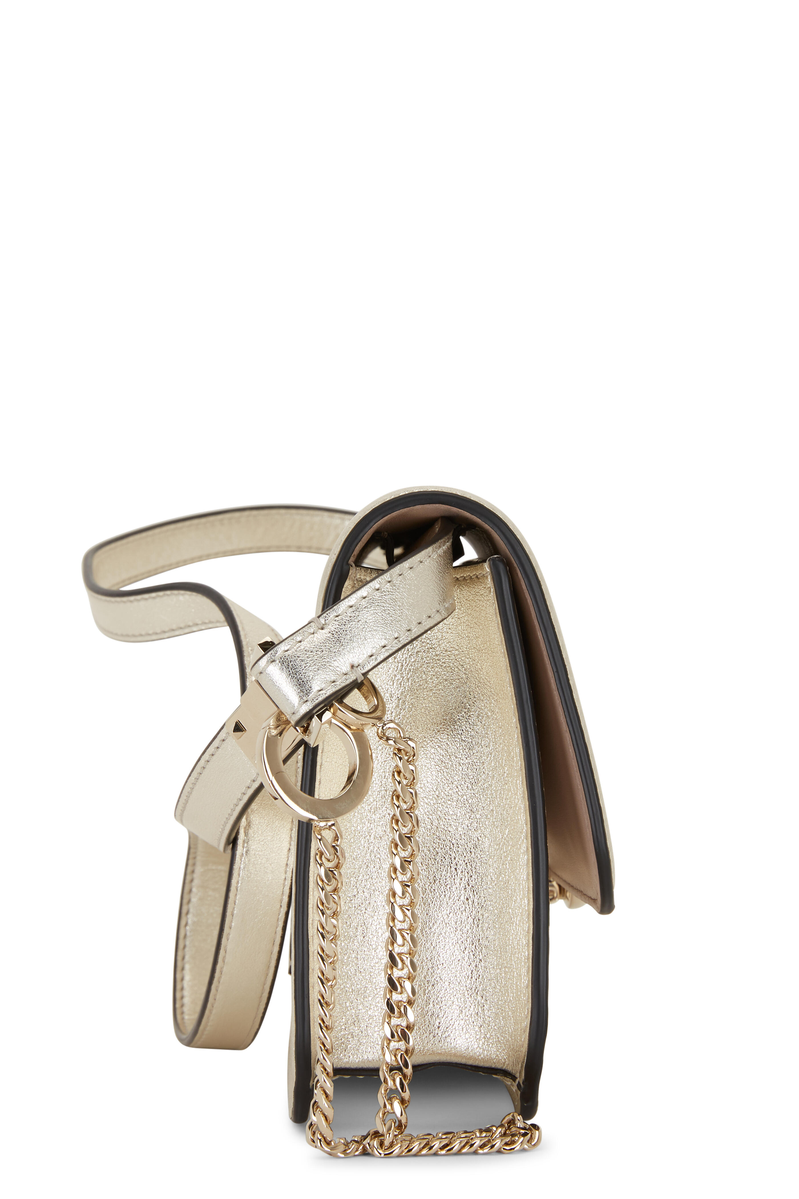 Valentino Garavani - V-Sling Sahara Metallic Belt Convertible Bag