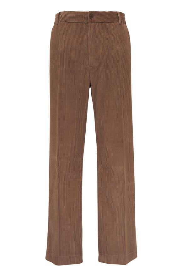 Moncler Brown Corduroy Tailored Pant