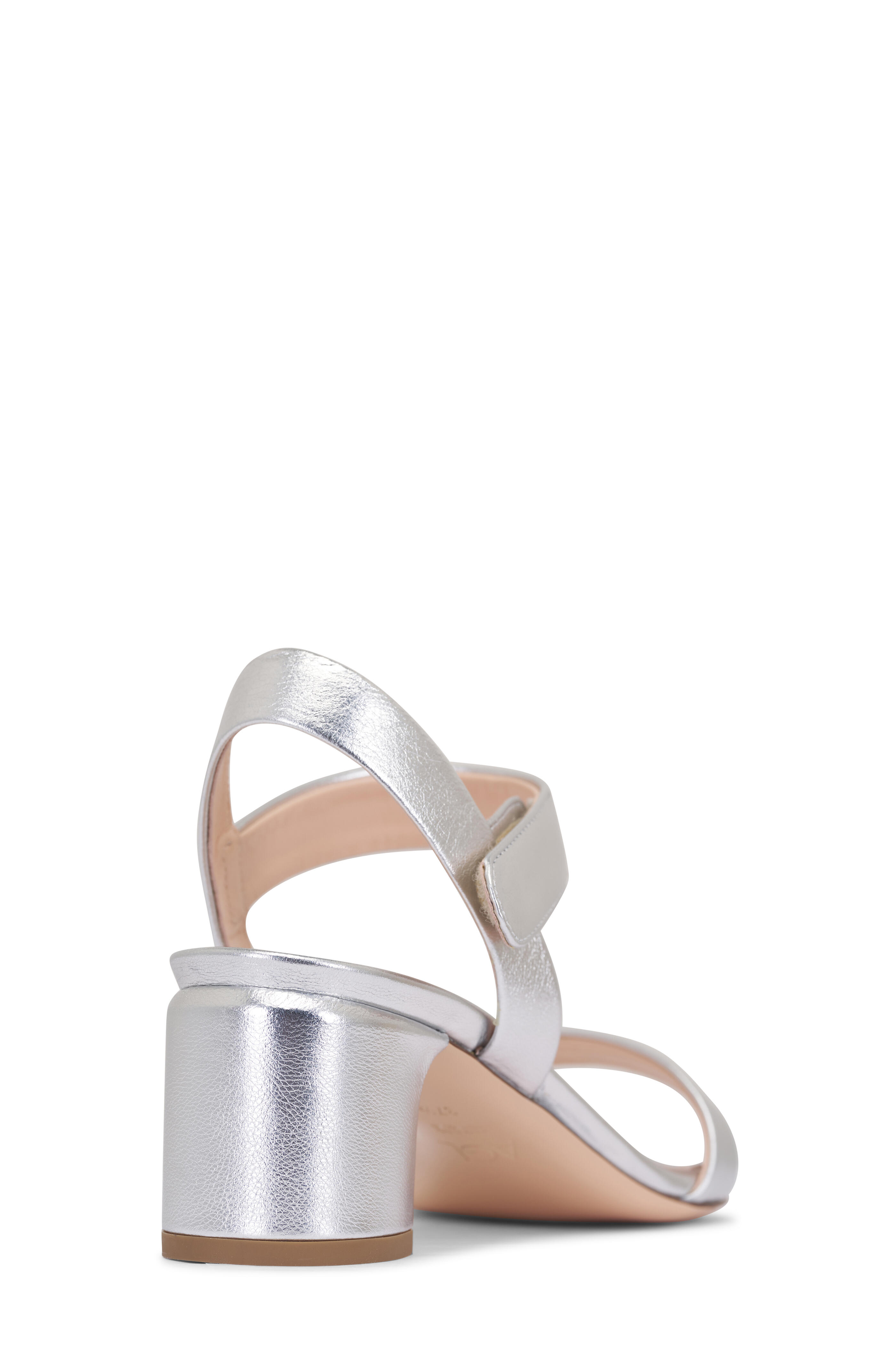 AGL - Gala Silver Metallic Sandal, 60mm