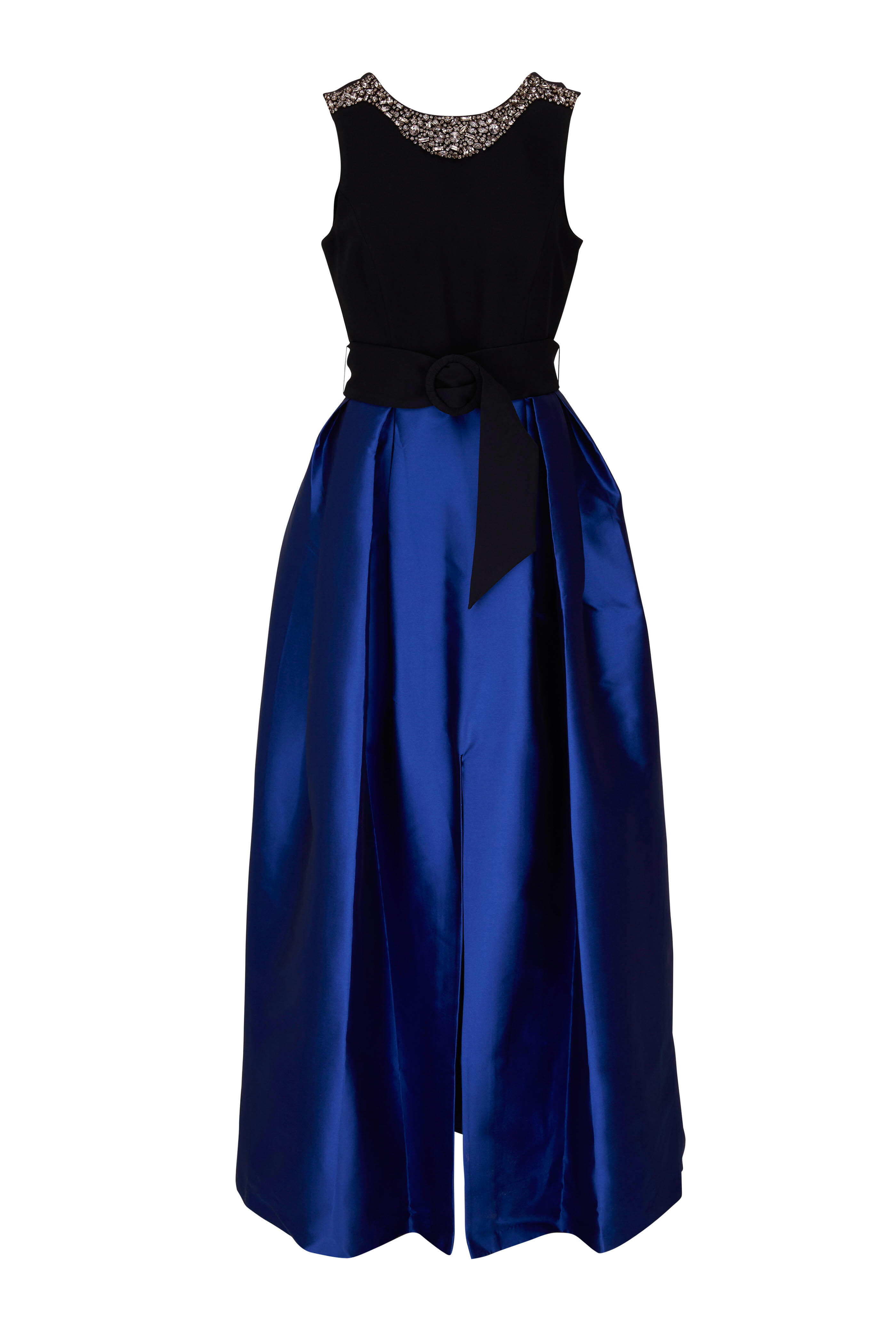 Sachin Babi - Monica Black & Trueblue Sequined Gown