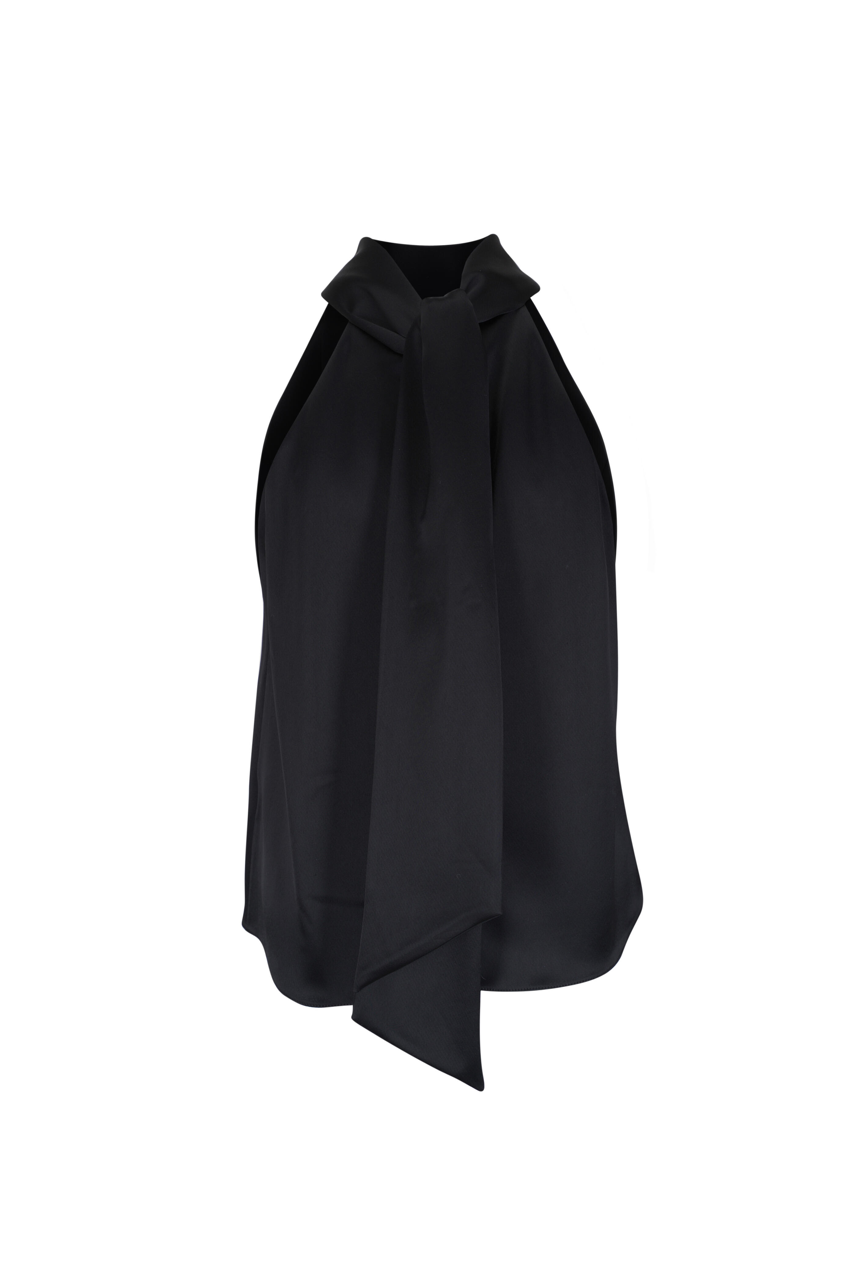 Galvan - Sienna Black High Neck Top