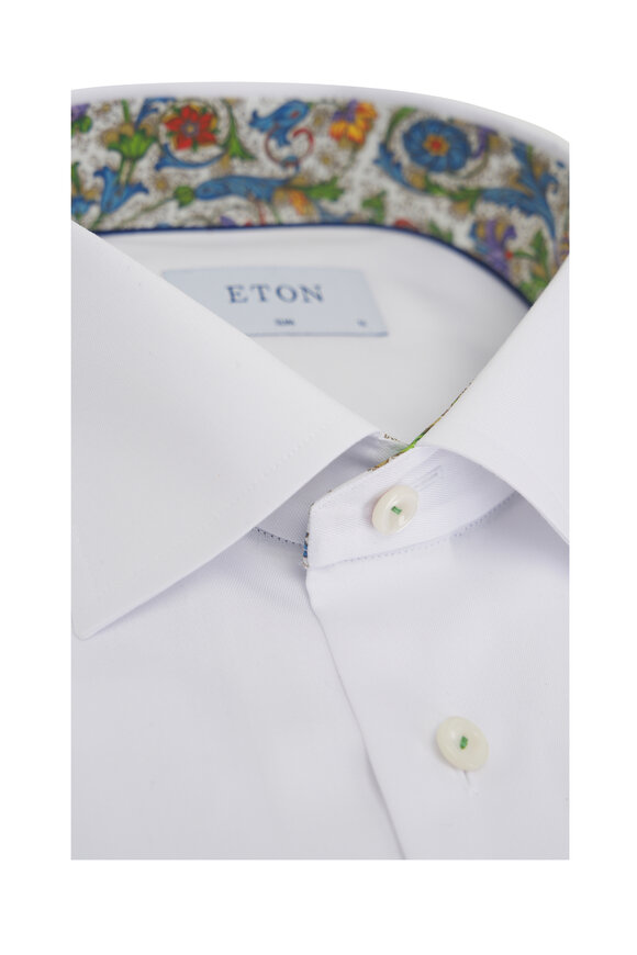 Eton - White Cotton Dress Shirt