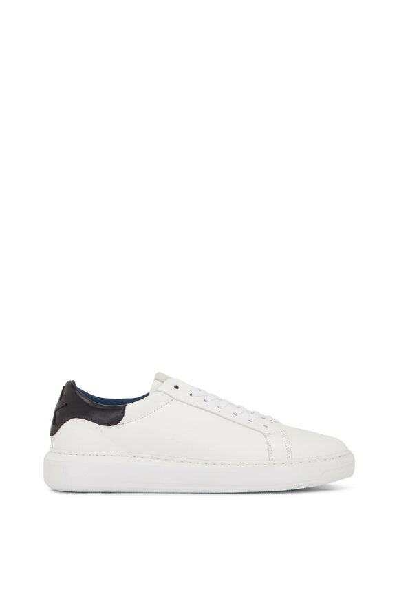 G Brown - Puff White Leather Sneaker