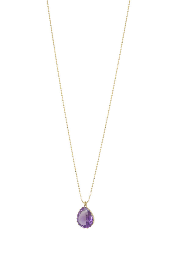 Renee Lewis Amethyst Pendant Necklace