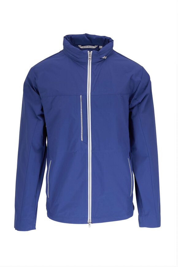 Peter Millar - Atlantic Blue Shorefront Windbreaker Jacket