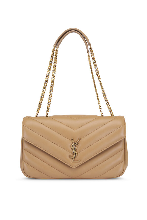 Saint Laurent - Medium Puffer Musk Leather Chain Bag