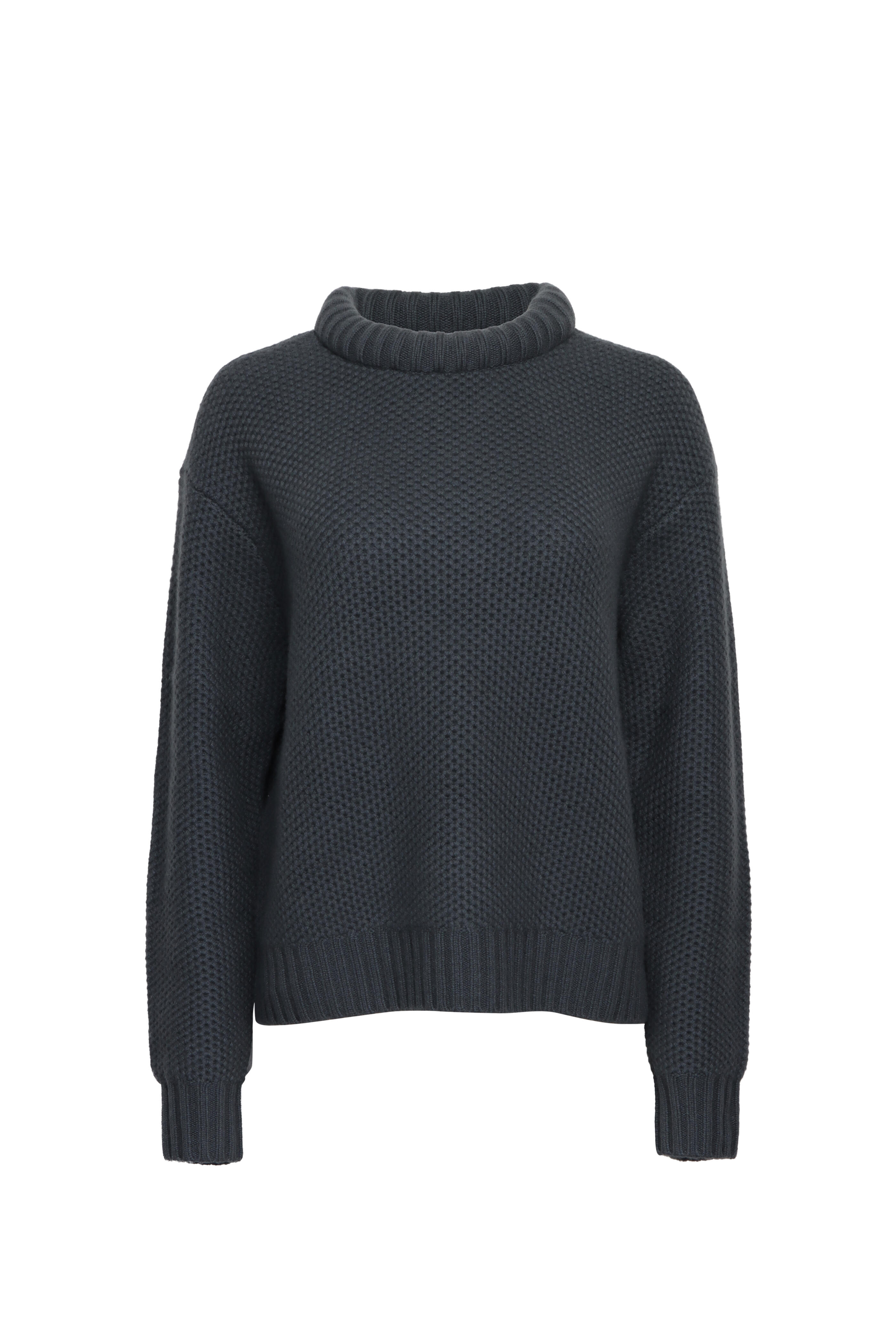 TWP - Waffle Thermal Flat Charcoal Sweater