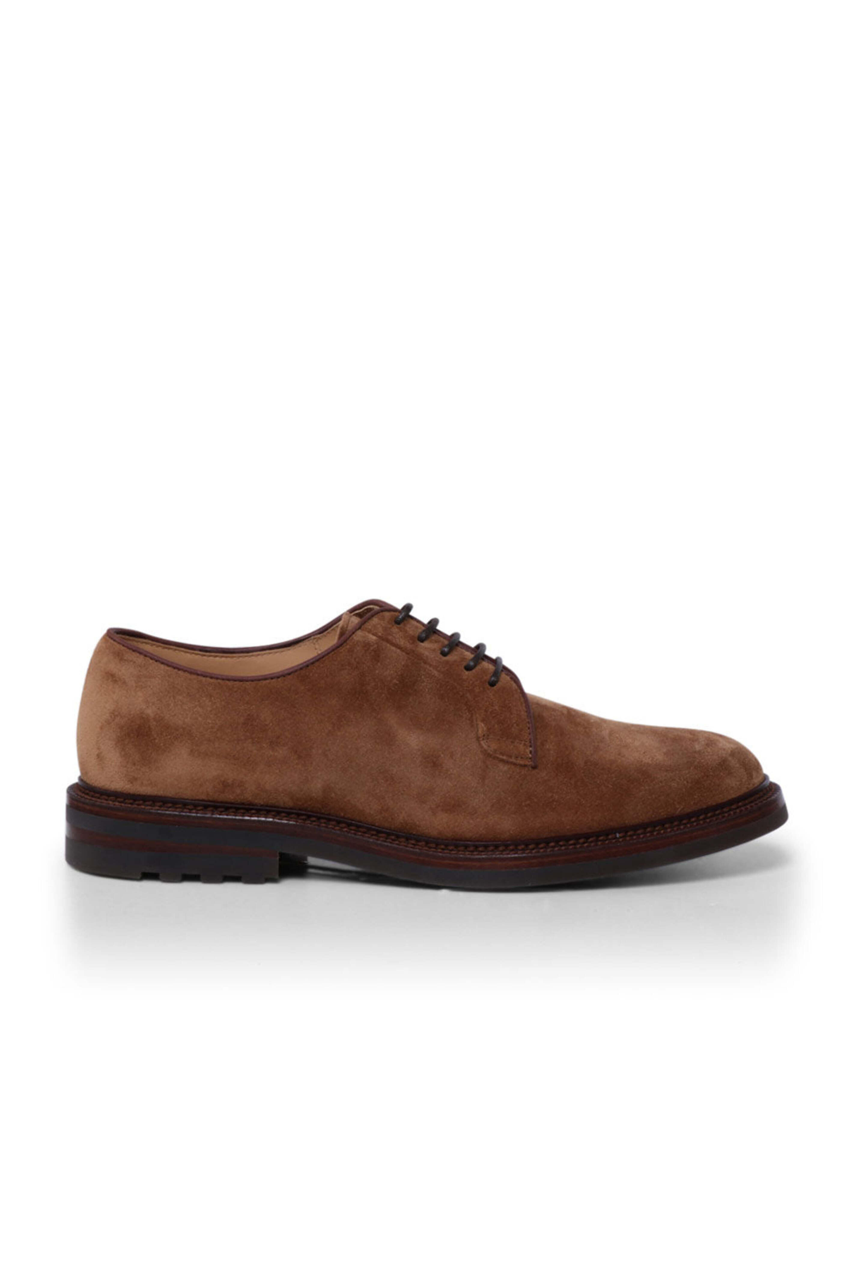 Brunello Cucinelli - Suede Derby in Saraceno