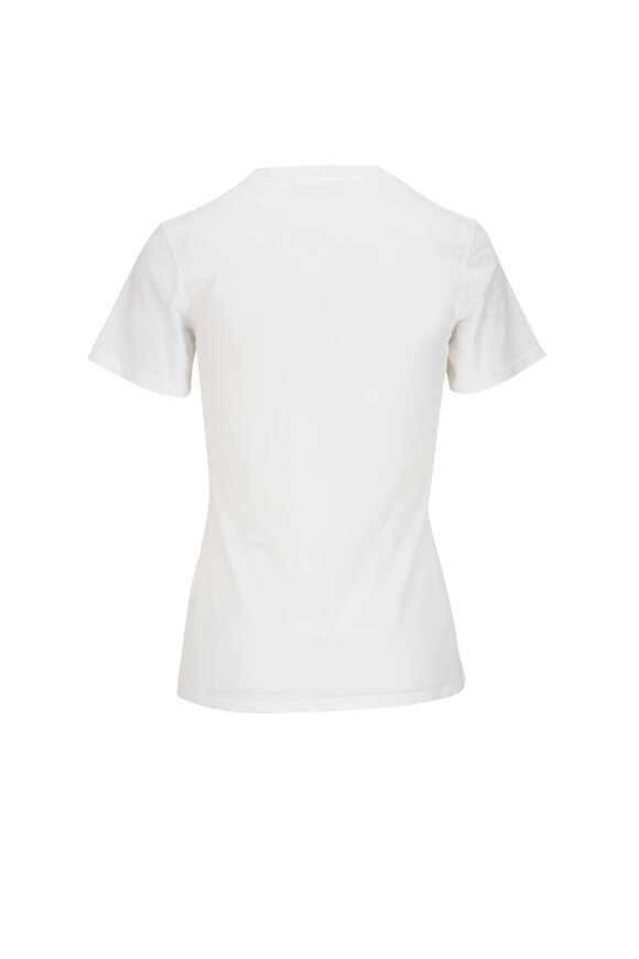 Nili Lotan - Mariela White Cotton T-Shirt 