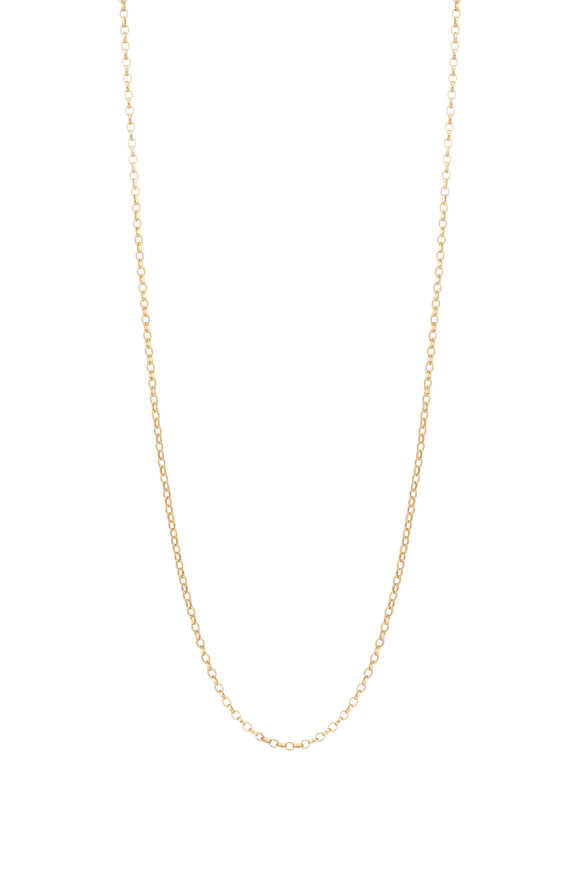 Marlo Laz 14k Yellow Gold Rolo Chain - view 1