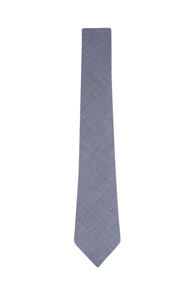 【関税＆送料込み】Brunello Cucinelli Ties Silk tie with pattern for Man in Pearl Grey | Brunello Cucinelli