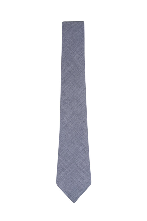 Brunello Cucinelli MD588P8757C032 関税送料込 Brunello Cucinelli - Grey Prince of Wales Tie | Mitchell Stores