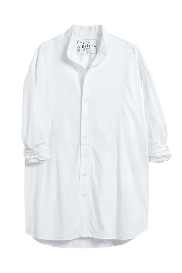 ★DNSR★ Carousel Half Sleeve White White Flutter Sleeve Smocked Irma Top | Pomander Place