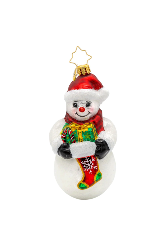 Christopher Radko Holiday Stocking Joy Ornament