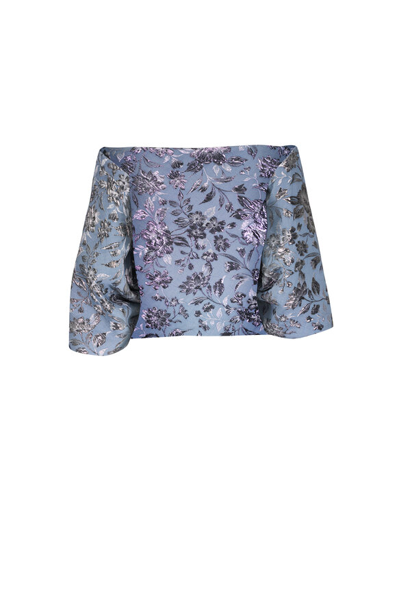 Sachin + Babi Metallic Cloque Hug Shawl