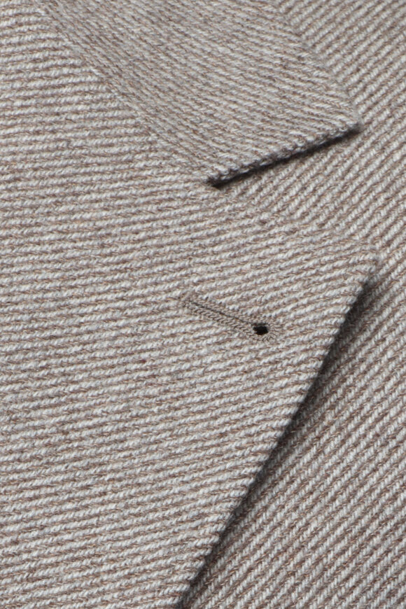 Brunello Cucinelli Beige Wool Sportcoat - view 3