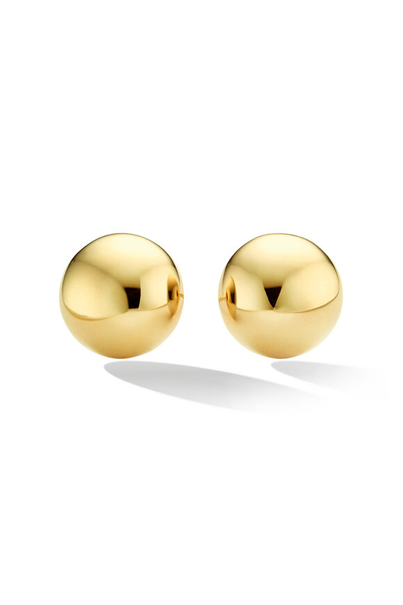 Cadar 18k Yellow Gold Medium Psyche Stud Earrings - view 1
