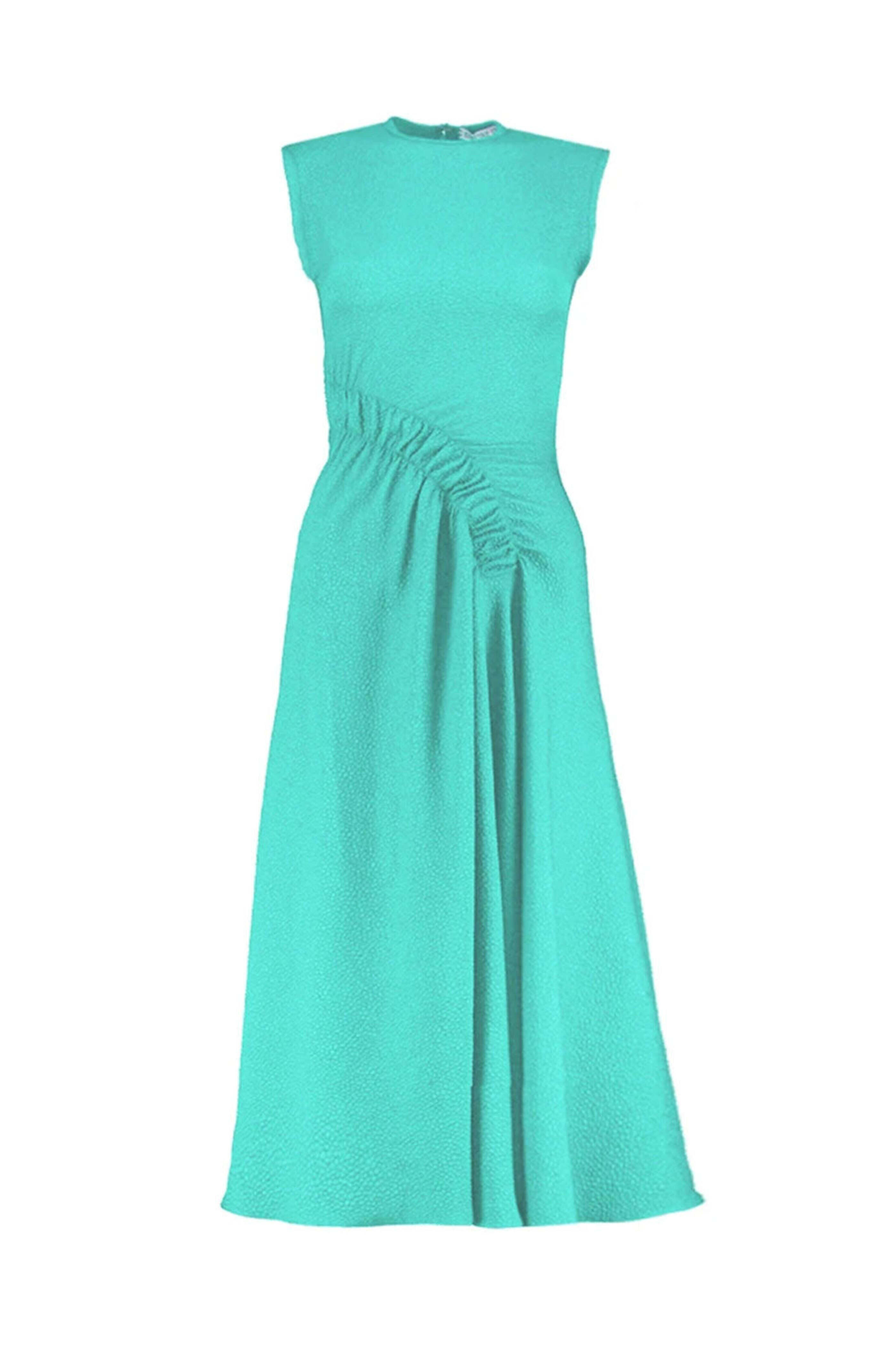 Edeline Lee - Green Bubble Pina Midi Dress | Mitchell Stores