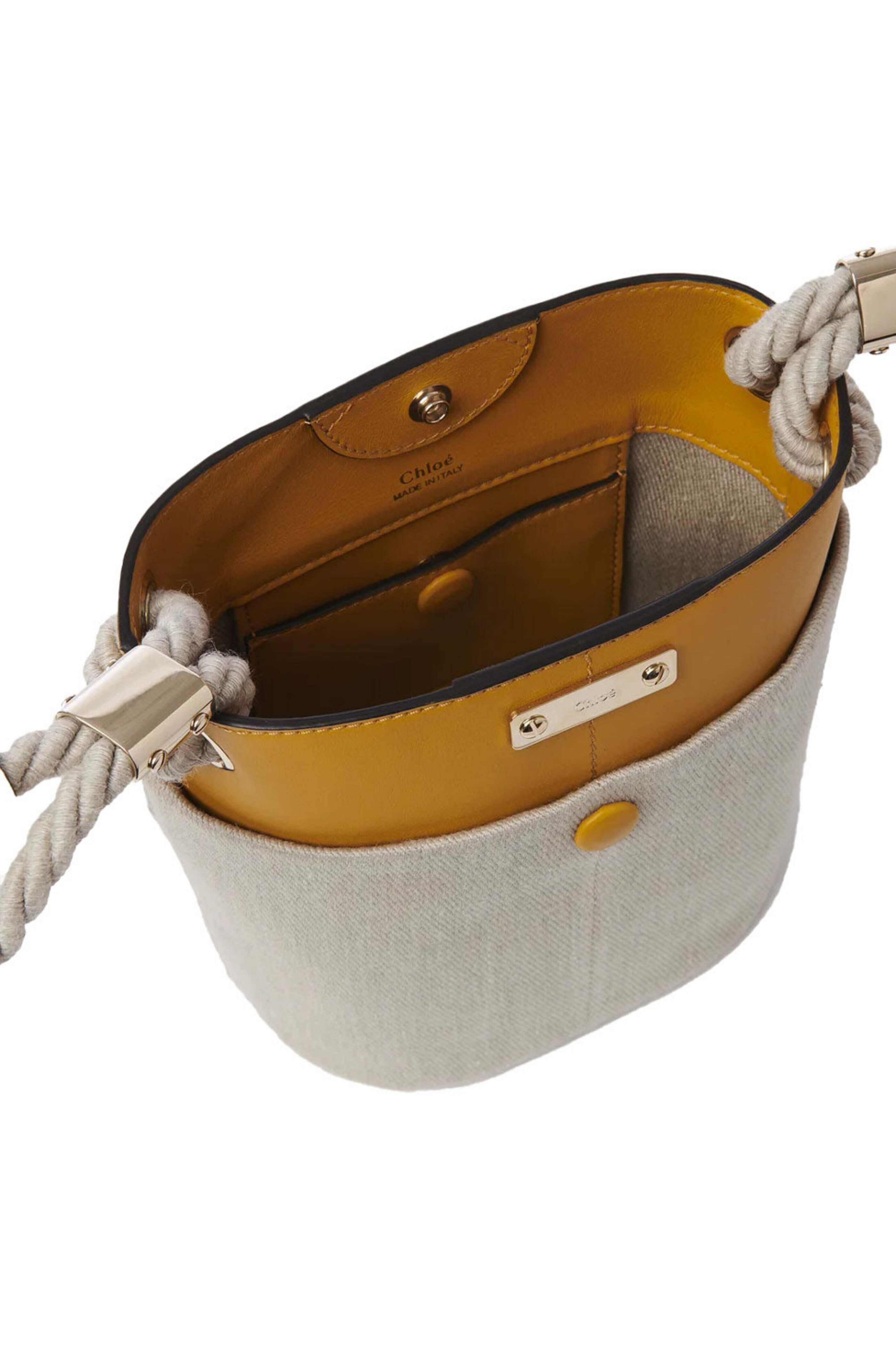 ハンドバッグ CHLOE SMALL BUCKET BAG Chloé - Small Bucket Bag in Sunflower Yellow | Mitchell Stores