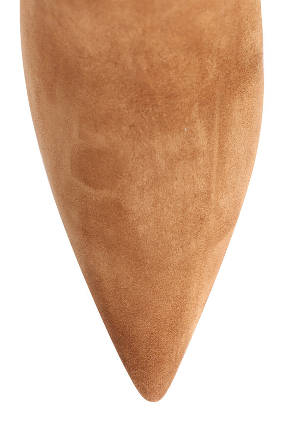 Santoni Giulie Brown Suede Boot, 40mm - view 4