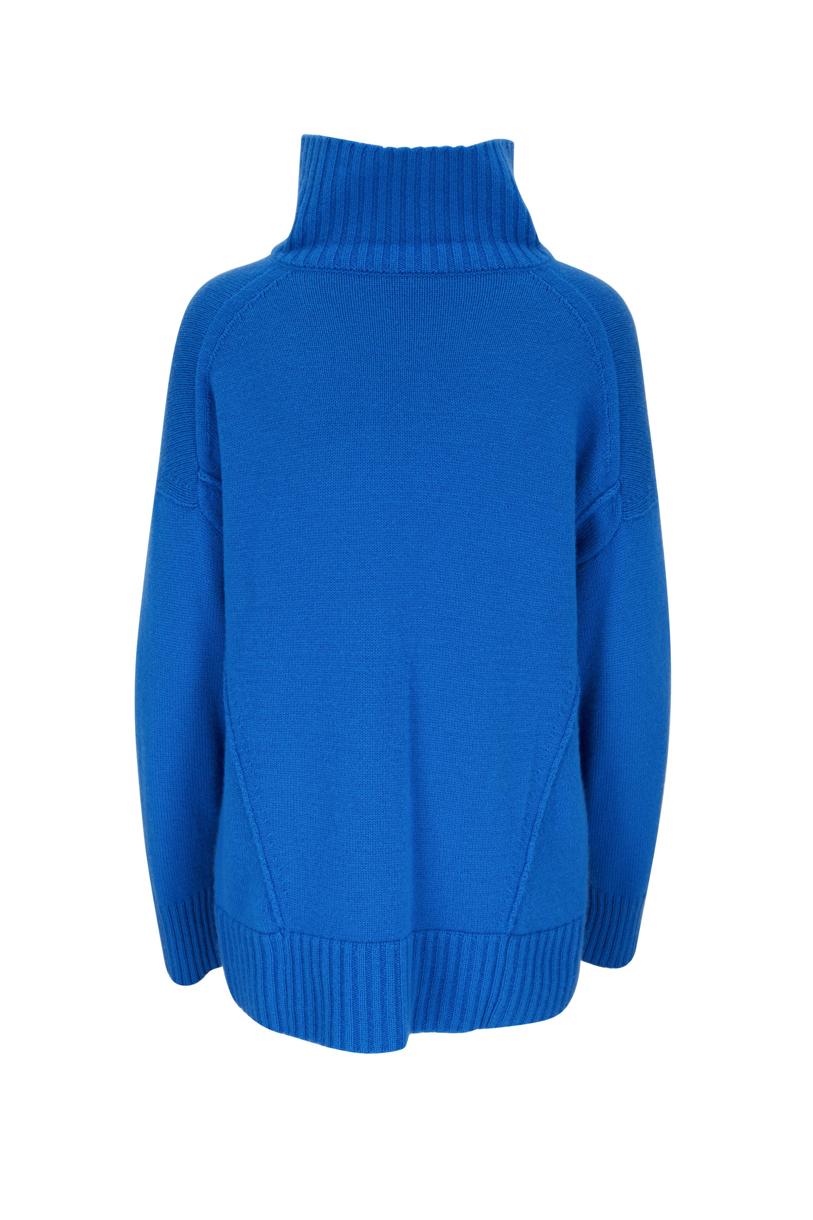 Women's Turtleneck Sweater In Cashmere And Silk Lurex Knit by