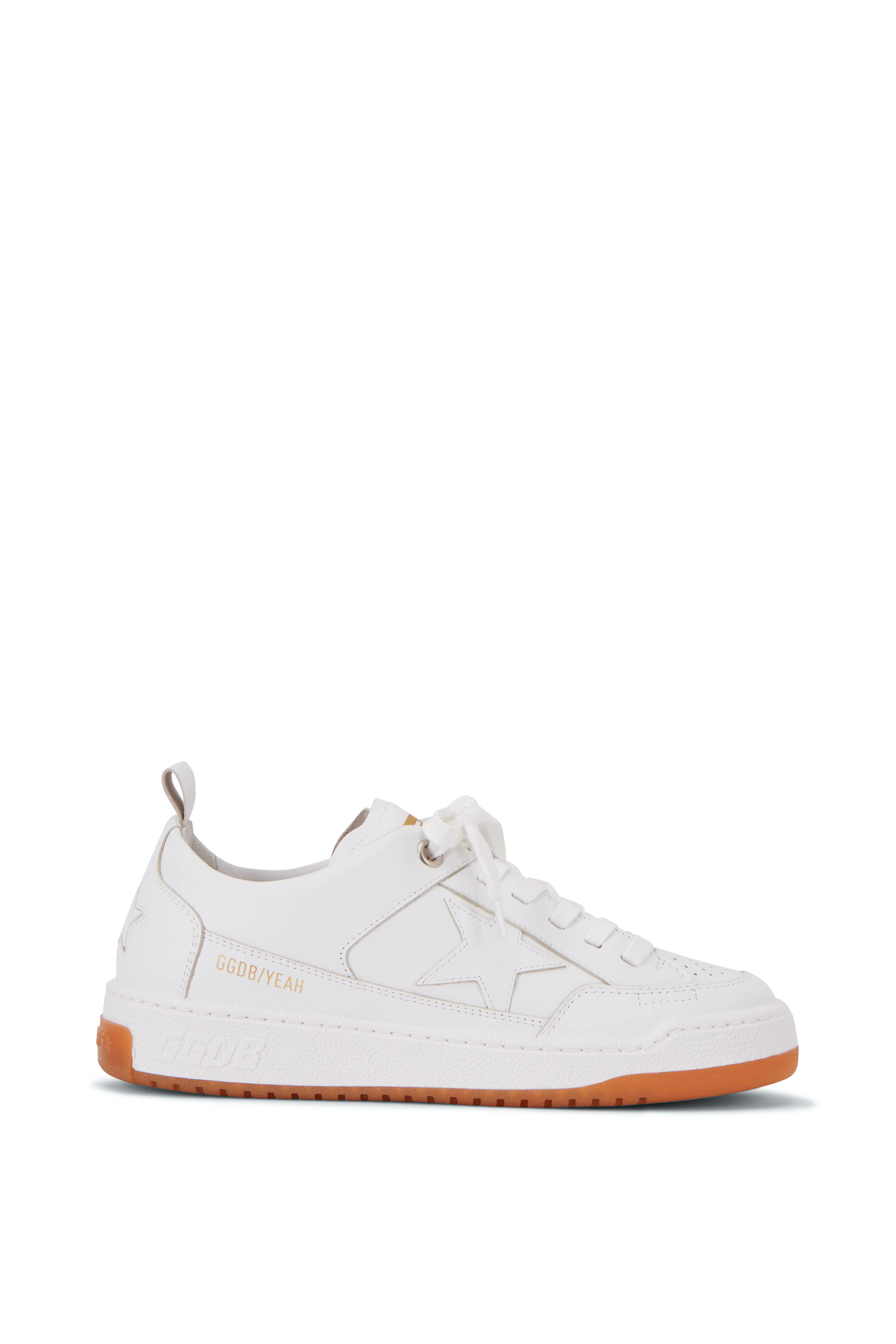 Golden Goose - Yeah! White Leather Low-Top Sneaker