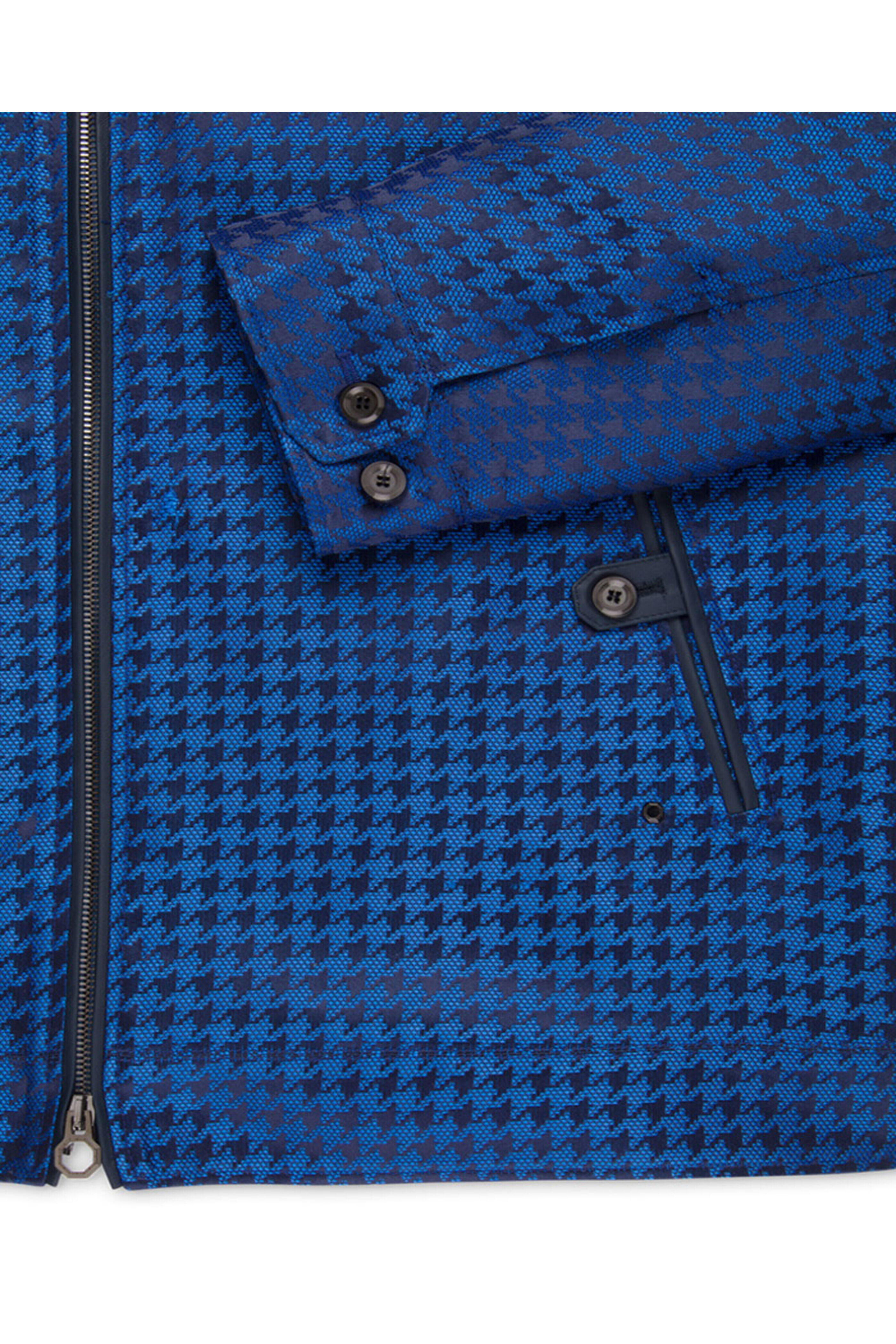 Stefano Ricci - Navy Check Bomber Jacket