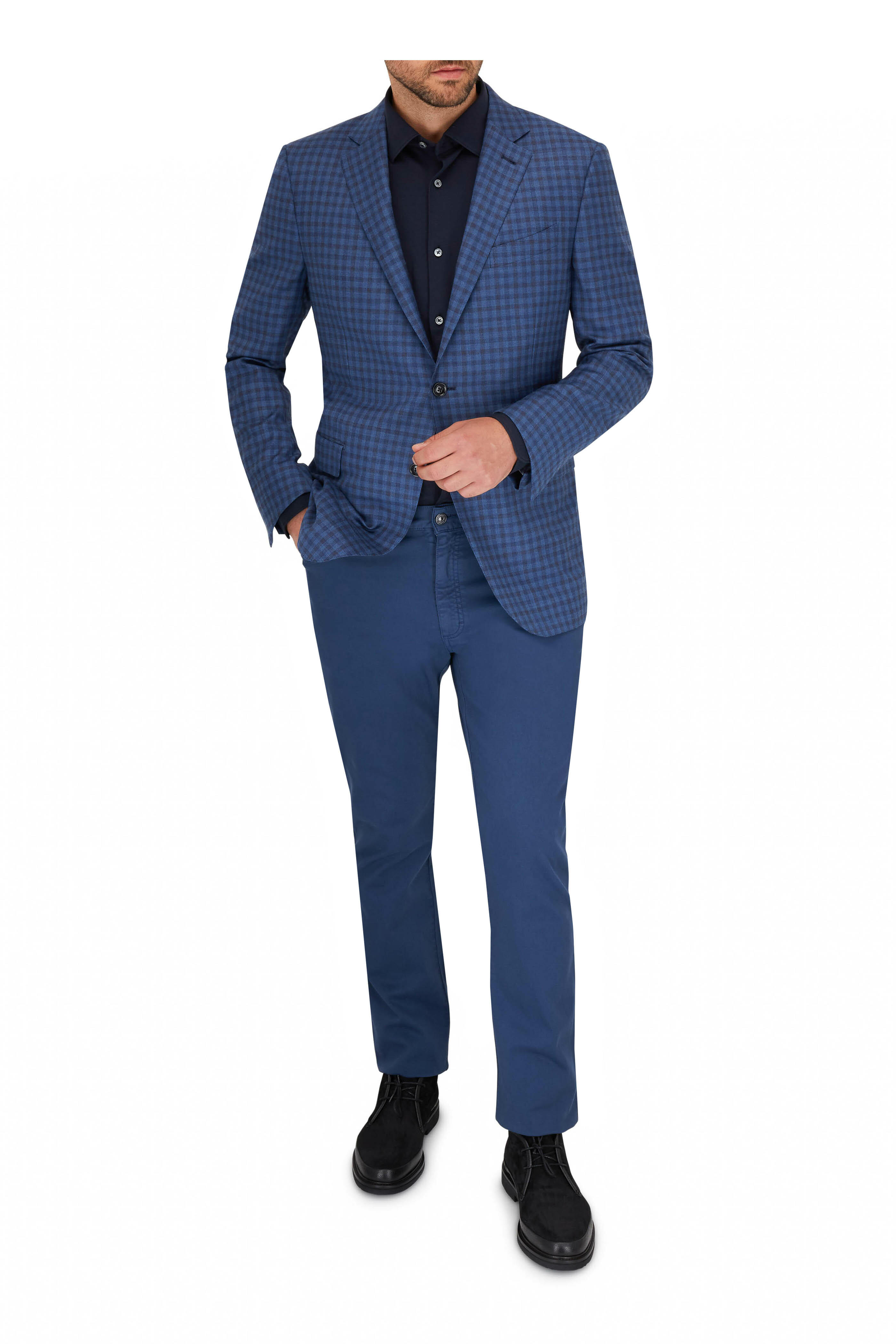 Zegna - Black Suede Chukka Boot