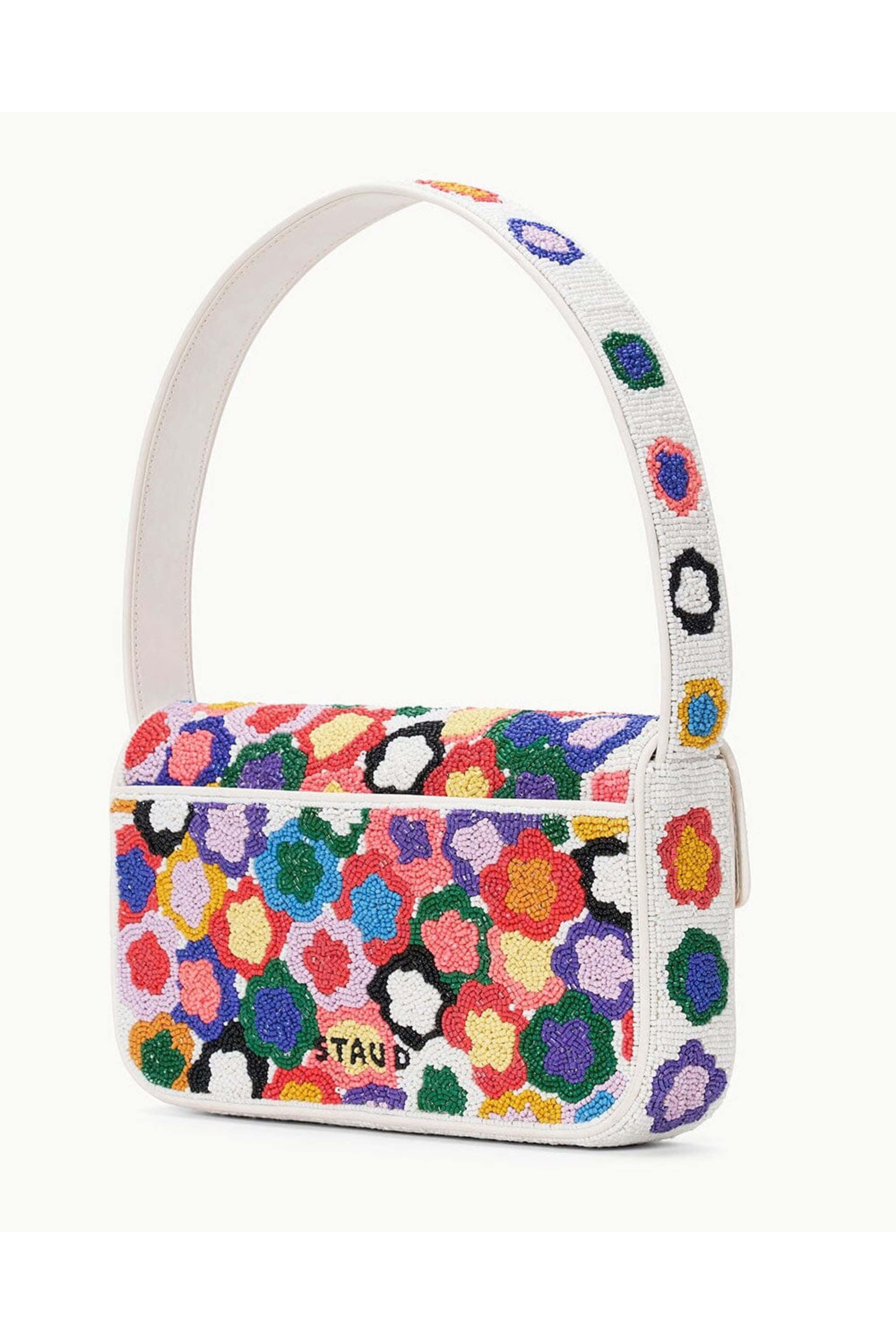 Staud - Tommy Beaded Bag in Spring Bouquet
