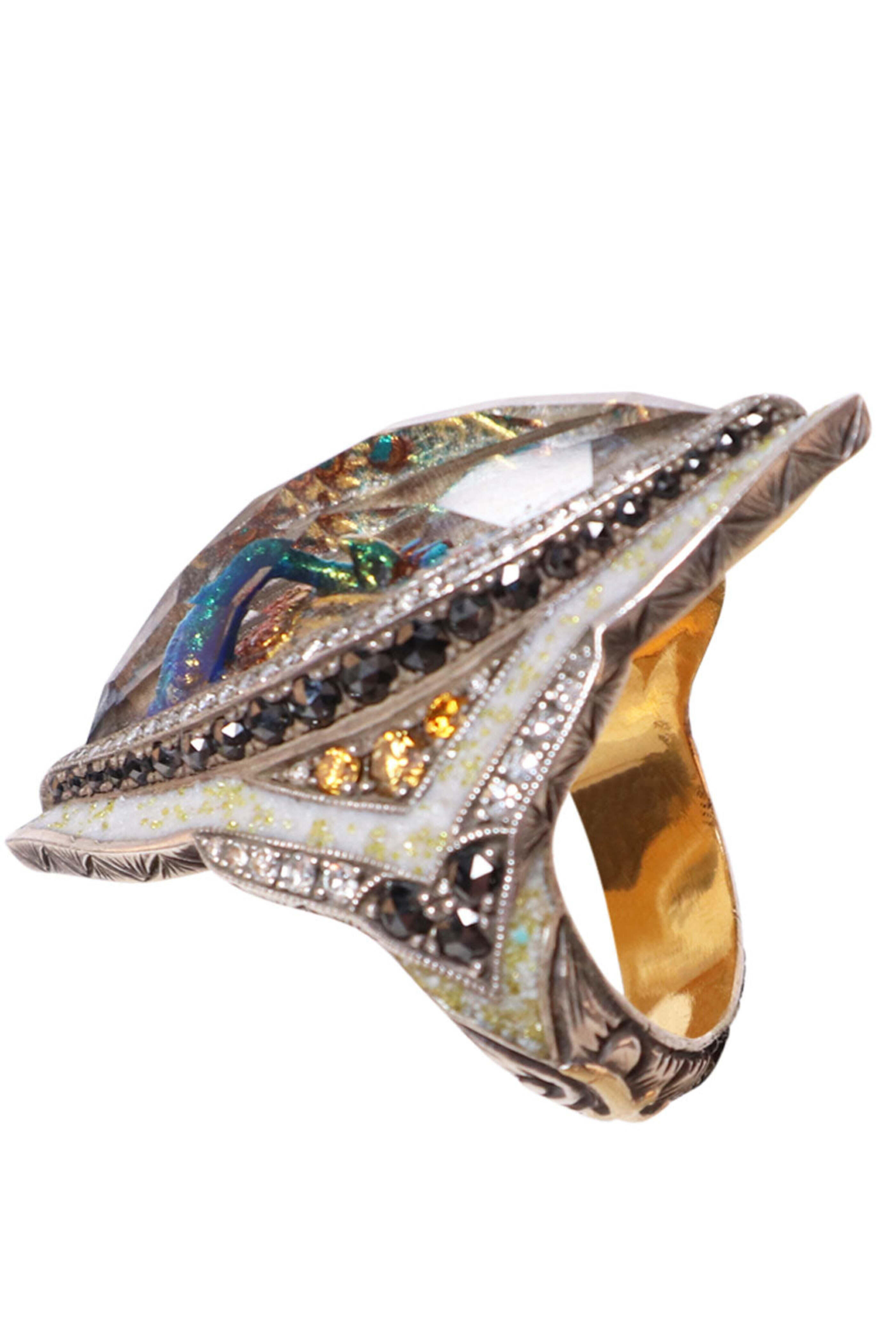 Sevan Bicakci - Diamond Peacock Ring