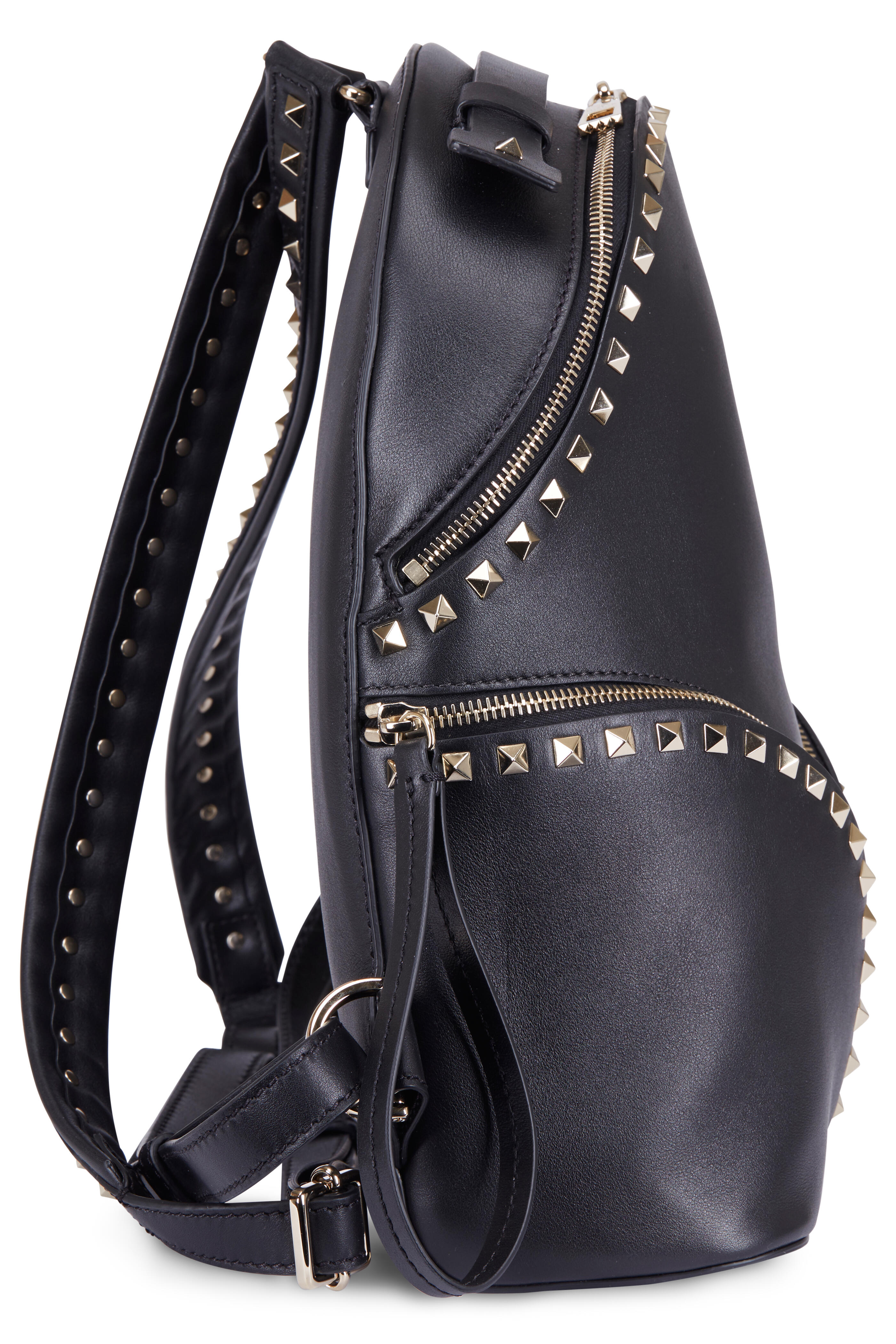 Valentino Rockstud backpack in black leather