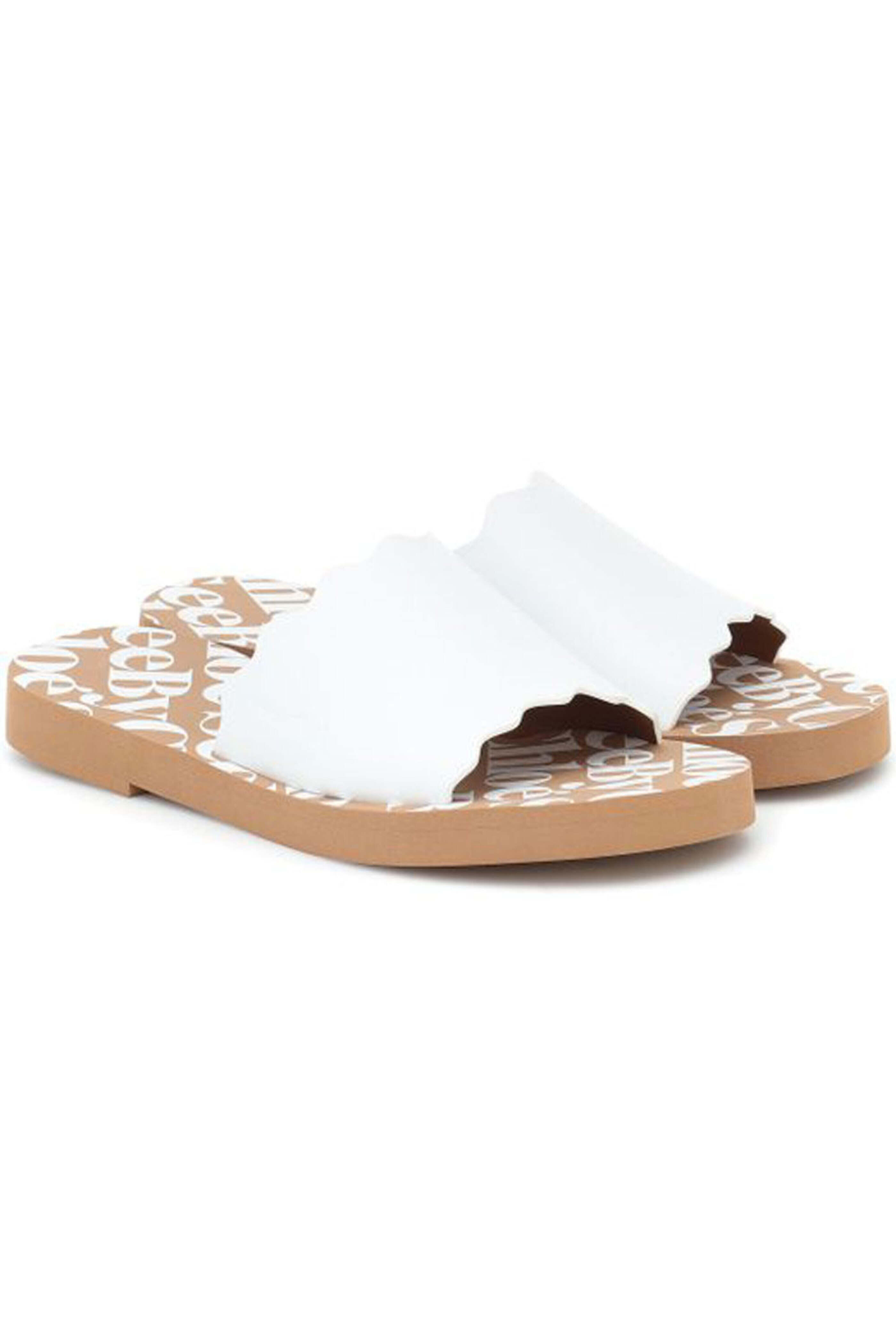 See by Chloé - Essie Slide Sandal in White