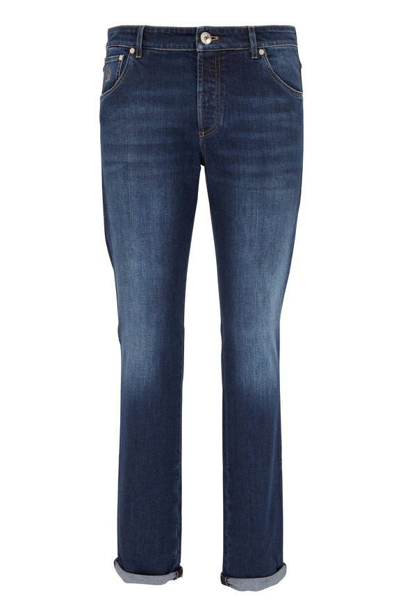 Brunello Cucinelli - Dark Wash Skinny Fit Jean