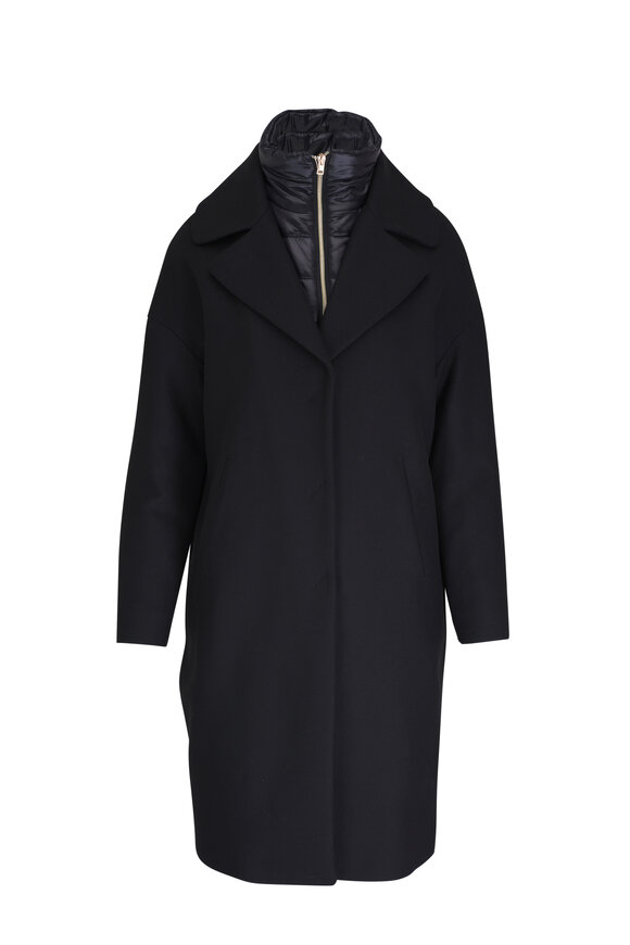 Herno Eco Wool Wind Guard Long Coat 